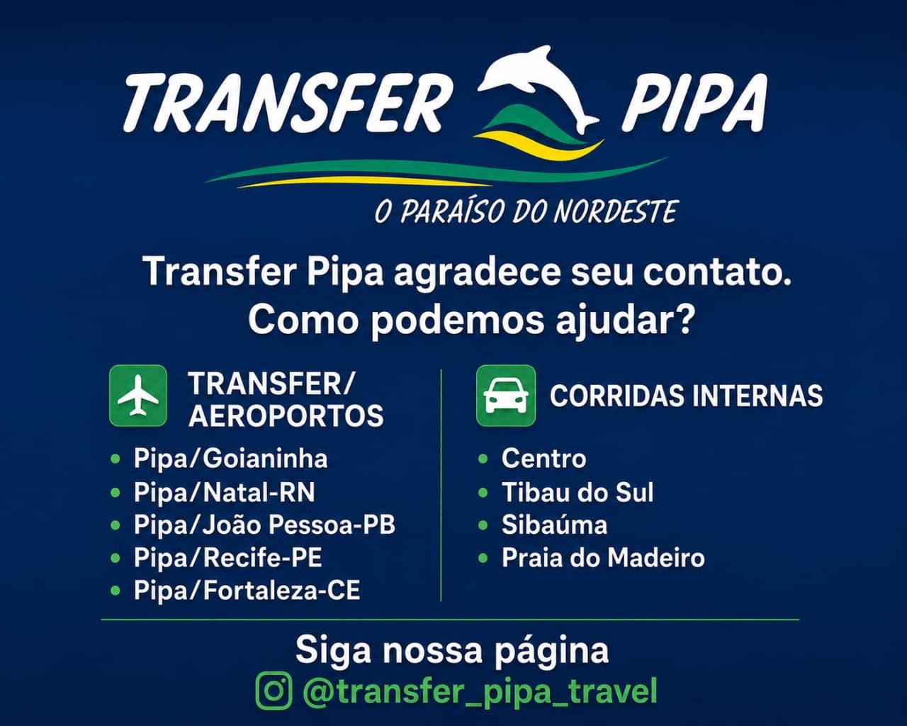 Foto 1 de Transfer Pipa Travel